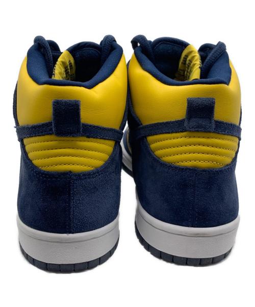 NIKE（ナイキ）NIKE (ナイキ) DUNK HIGH PRO SB ミシガン大学20周年モデル 2005年製 イエロー×ネイビー サイズ:29cmの古着・服飾アイテム