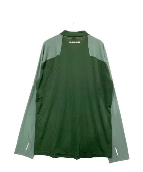 MAMMUT（マムート）MAMMUT (マムート) エナジーファーストレイヤーハーフジップロングスリーブ グリーン サイズ:XLの古着・服飾アイテム