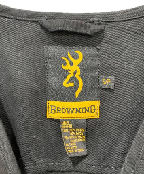 Browning（ブローニング）Browning (ブローニング) ハンティングベスト ブラック×イエロー サイズ:SIZE Sの古着・服飾アイテム