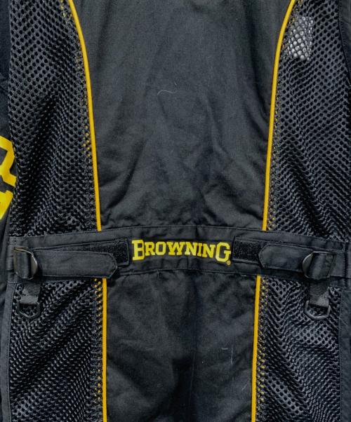 Browning（ブローニング）Browning (ブローニング) ハンティングベスト ブラック×イエロー サイズ:SIZE Sの古着・服飾アイテム