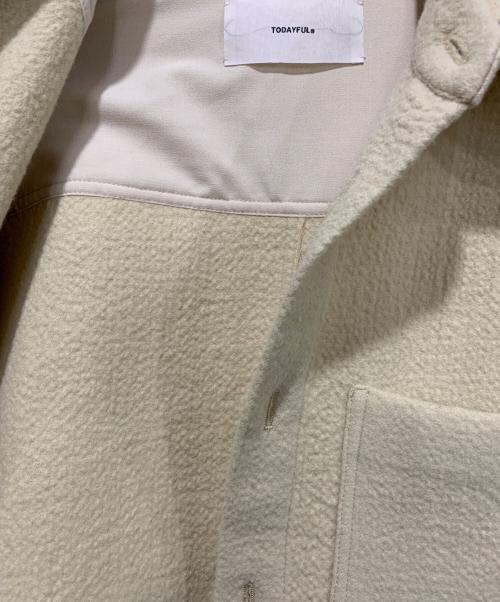 TODAYFUL（トゥデイフル）TODAYFUL (トゥデイフル) ヘビーウールジャケット　2023モデル イエロー サイズ:SIZE 36の古着・服飾アイテム