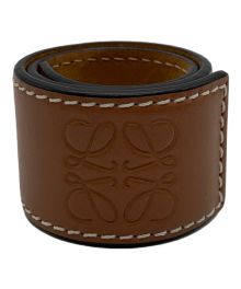 LOEWE（ロエベ）の古着「スラップブレスレット」｜ブラウン