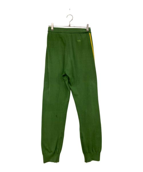 adidas Originals（アディダスオリジナル）adidas Originals (アディダスオリジナル) WALES BONNER (ウェールズボナー) NEW KNIT TRACK PANT グリーン サイズ:Sの古着・服飾アイテム