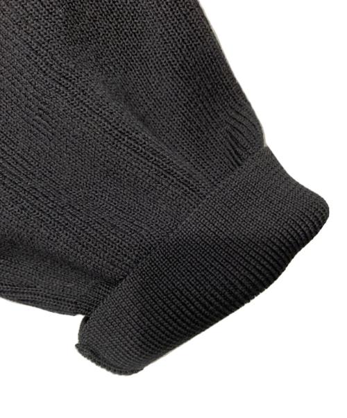YOKE（ヨーク）YOKE (ヨーク) リブジップアップカーディガン ブラック サイズ:SIZE Lの古着・服飾アイテム