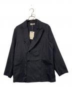MARKAマーカ）の古着「ウールソフトサージジャケット」｜ネイビー