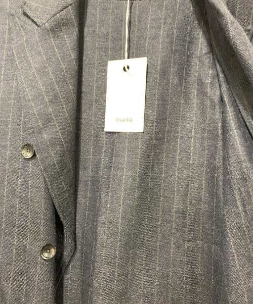 MARKA（マーカ）MARKA (マーカ) ウールソフトサージジャケット ネイビー サイズ:2の古着・服飾アイテム