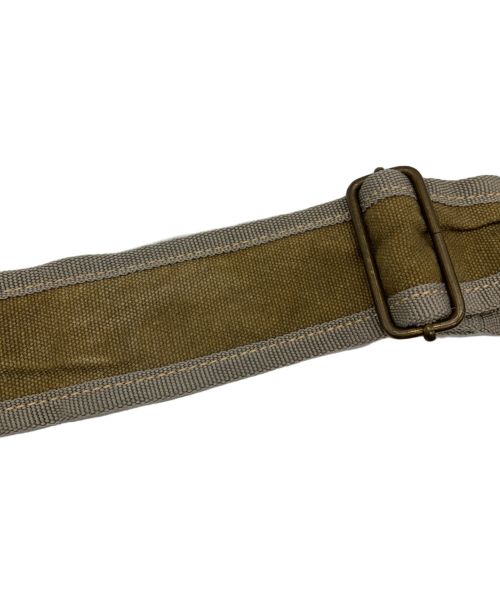 DIESEL（ディーゼル）DIESEL (ディーゼル) ミリタリーメッセンジャーバッグ カーキの古着・服飾アイテム