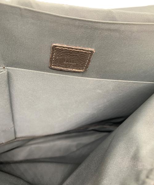 dunhill（ダンヒル）dunhill (ダンヒル) d-eight　シグネチャーメッセンジャーバッグ ブラウンの古着・服飾アイテム