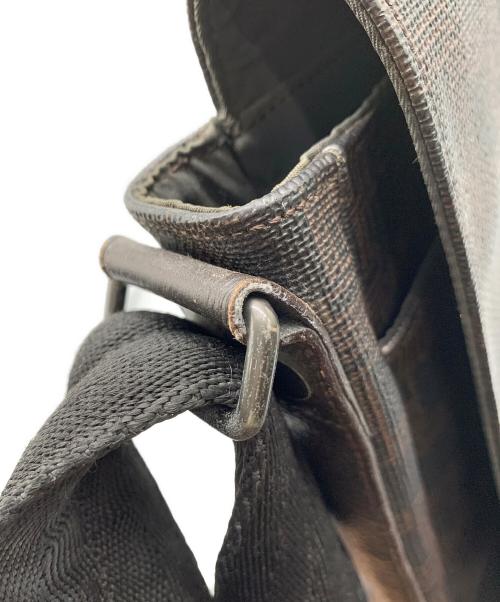 dunhill（ダンヒル）dunhill (ダンヒル) d-eight　シグネチャーメッセンジャーバッグ ブラウンの古着・服飾アイテム