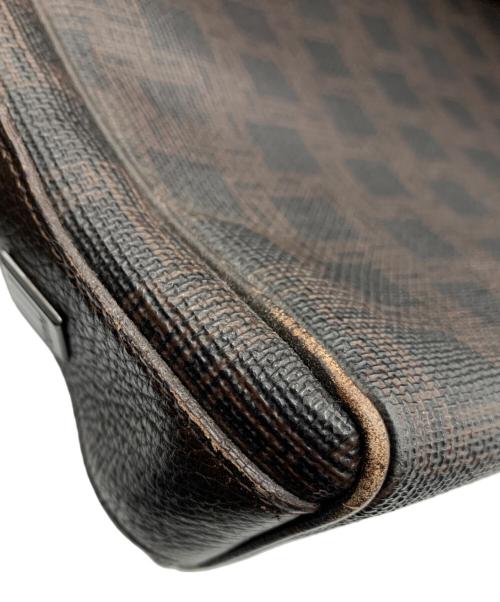 dunhill（ダンヒル）dunhill (ダンヒル) d-eight　シグネチャーメッセンジャーバッグ ブラウンの古着・服飾アイテム