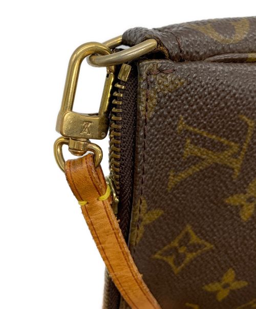 LOUIS VUITTON（ルイ ヴィトン）LOUIS VUITTON (ルイ ヴィトン) モノグラム ポシェット・アクセソワール ブラウンの古着・服飾アイテム