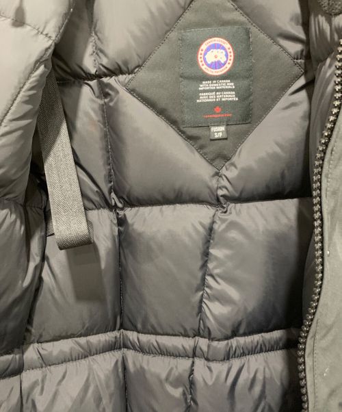 CANADA GOOSE（カナダグース）CANADA GOOSE (カナダグース) VICTORIA PARKA ブラック サイズ:Sサイズの古着・服飾アイテム