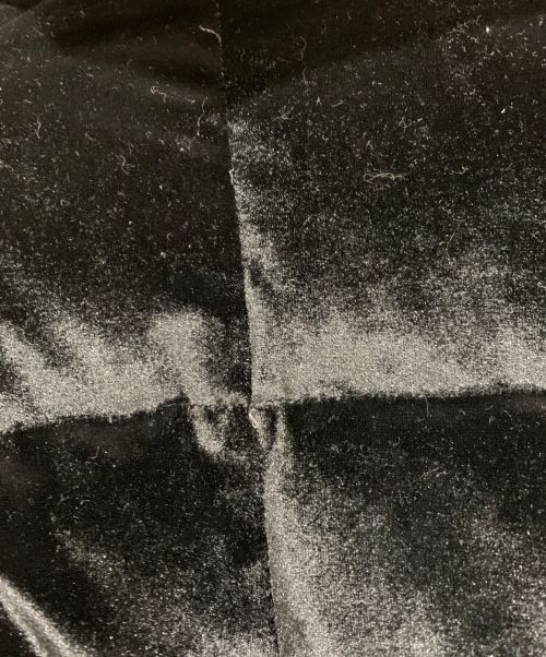 adidas（アディダス）adidas (アディダス) ベロアダウンジャケット ブラック サイズ:MLサイズの古着・服飾アイテム