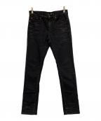 Saint Laurent Parisサンローランパリ）の古着「CROPPED MIDRISE SKINNY JEANS」｜ブラック