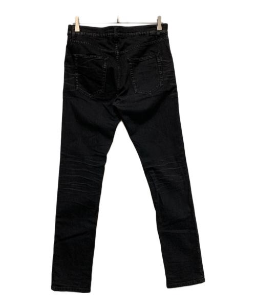 Saint Laurent Paris（サンローランパリ）Saint Laurent Paris (サンローランパリ) CROPPED MIDRISE SKINNY JEANS ブラック サイズ:SIZE 73.5cm (W29)の古着・服飾アイテム