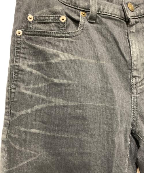 Saint Laurent Paris（サンローランパリ）Saint Laurent Paris (サンローランパリ) CROPPED MIDRISE SKINNY JEANS ブラック サイズ:SIZE 73.5cm (W29)の古着・服飾アイテム