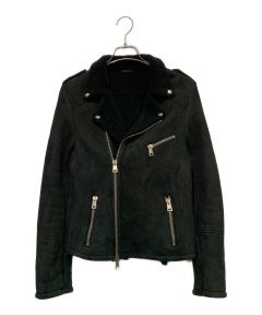 中古・古着通販】FMC (エフエムシー) ダブルライダースジャケット 