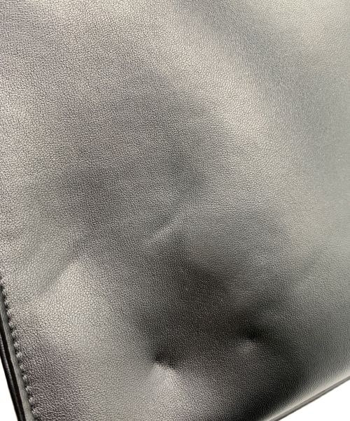 amity sensei（アミティ センセイ）amity sensei (アミティ センセイ) iPad収納レザーショルダーバッグ ブラックの古着・服飾アイテム