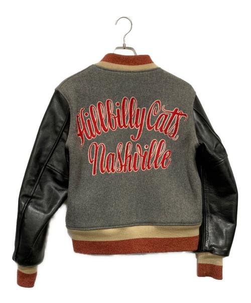 SUGAR CANE（シュガーケーン）SUGAR CANE (シュガーケーン) スタジャン グレー サイズ:Mサイズの古着・服飾アイテム