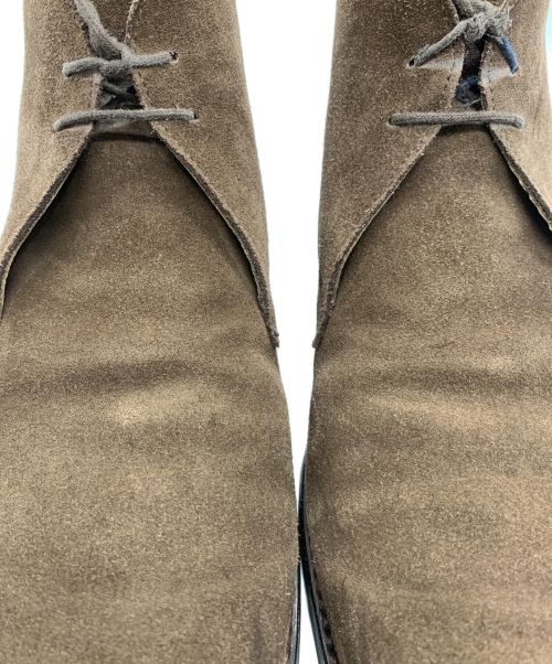 Crockett & Jones（クロケット＆ジョーンズ）Crockett & Jones (クロケット＆ジョーンズ) スウェードチャッカーブーツ ブラウン サイズ:29cmの古着・服飾アイテム