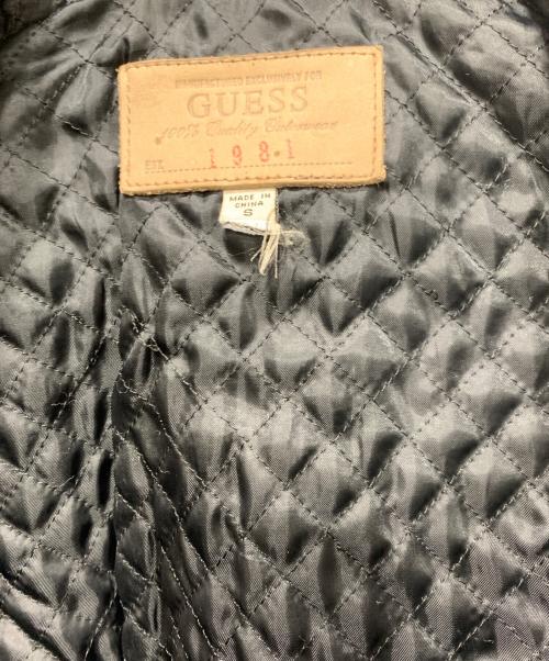 GUESS（ゲス）GUESS (ゲス) シングルライダースジャケット ブラック サイズ:Sサイズの古着・服飾アイテム
