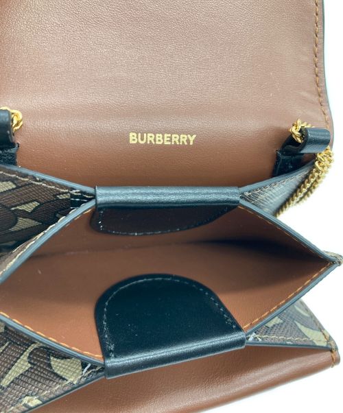 BURBERRY（バーバリー）BURBERRY (バーバリー) チェーンウォレット ブラウンの古着・服飾アイテム