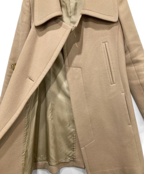 LIMI feu（リミフゥ）LIMI feu (リミフゥ) ウールコート ベージュ サイズ:Sの古着・服飾アイテム