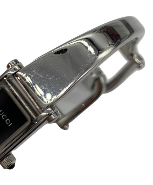 GUCCI（グッチ）GUCCI (グッチ) クォーツ 腕時計 ブラックの古着・服飾アイテム