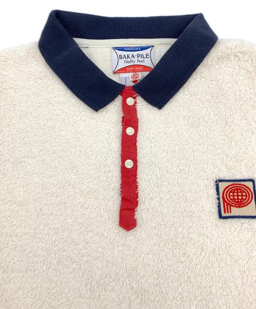 Pherrow's（フェローズ）Pherrow's (フェローズ) バカパイルポロ ホワイト サイズ:Lの古着・服飾アイテム