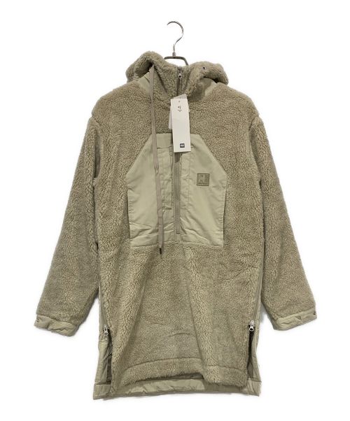 HELLY HANSEN（ヘリーハンセン）HELLY HANSEN (ヘリーハンセン) ウールファイバーパイルサーモロングジャケット ホワイト サイズ:Mサイズの古着・服飾アイテム