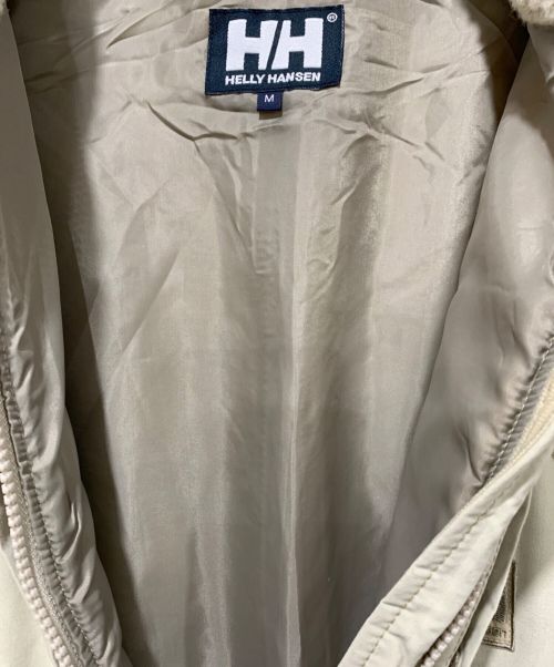 HELLY HANSEN（ヘリーハンセン）HELLY HANSEN (ヘリーハンセン) ウールファイバーパイルサーモロングジャケット ホワイト サイズ:Mサイズの古着・服飾アイテム