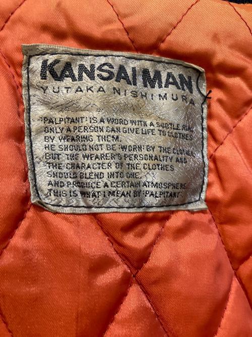 KANSAIMAN（カンサイマン）KANSAIMAN (カンサイマン) スタジャン オレンジ×ブラック サイズ:FREEの古着・服飾アイテム