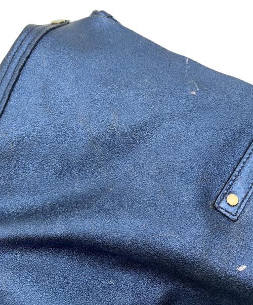 TIFFANY & Co.（ティファニー アンド コー）TIFFANY & Co. (ティファニー アンド コー) リバーシブルトートバッグ ブルーの古着・服飾アイテム