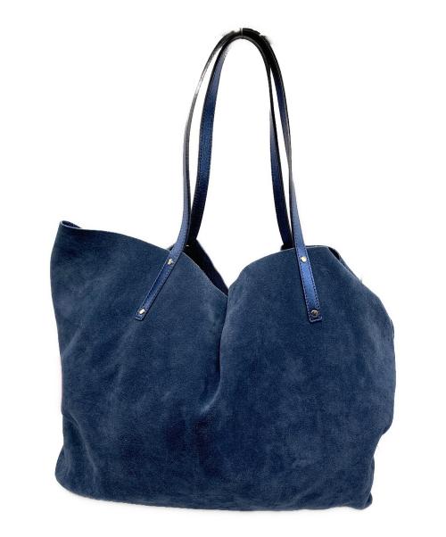 TIFFANY & Co.（ティファニー アンド コー）TIFFANY & Co. (ティファニー アンド コー) リバーシブルトートバッグ ブルーの古着・服飾アイテム