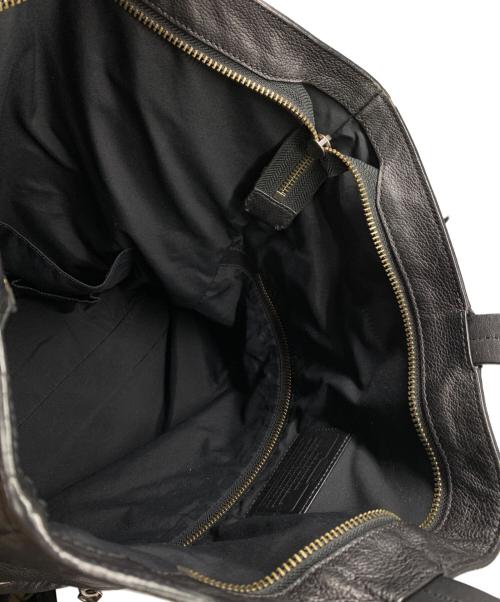 COACH（コーチ）COACH (コーチ) ショルダートートバッグ ブラックの古着・服飾アイテム