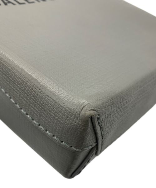 BALENCIAGA（バレンシアガ）BALENCIAGA (バレンシアガ) SHOPPING PHONE HOLDER グレーの古着・服飾アイテム