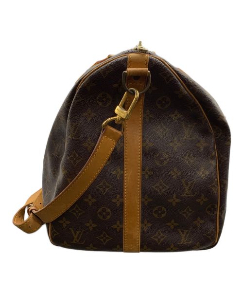 LOUIS VUITTON（ルイ ヴィトン）LOUIS VUITTON (ルイ ヴィトン) モノグラム　キーポル・バンドリエール55 ブラウンの古着・服飾アイテム
