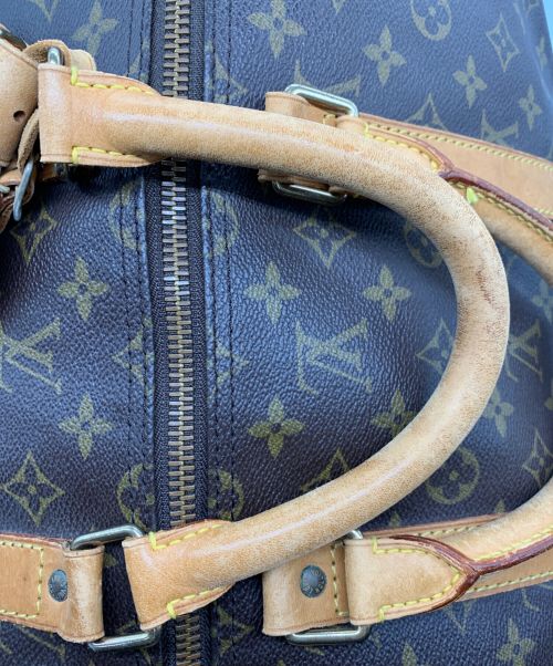 LOUIS VUITTON（ルイ ヴィトン）LOUIS VUITTON (ルイ ヴィトン) モノグラム　キーポル・バンドリエール55 ブラウンの古着・服飾アイテム