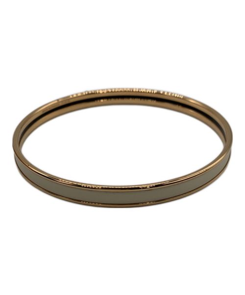 HERMES（エルメス）HERMES (エルメス) ブレスレット　ユニ ベージュ×ゴールドの古着・服飾アイテム