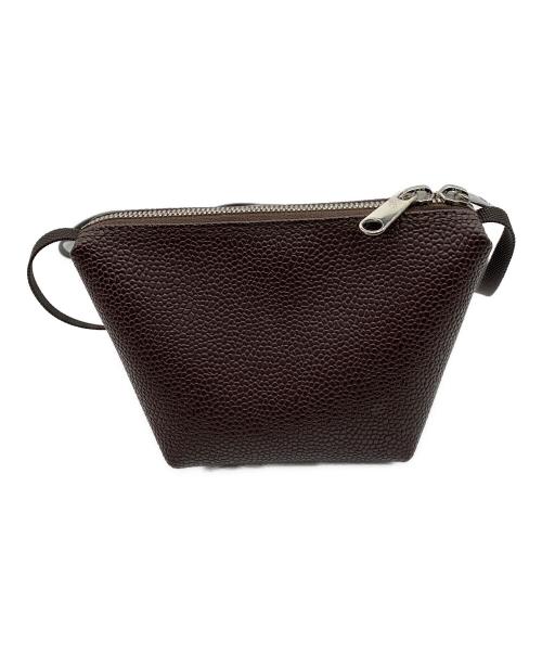 Herve Chapelier（エルベシャプリエ）Herve Chapelier (エルベシャプリエ) ショルダーポーチ ブラウンの古着・服飾アイテム