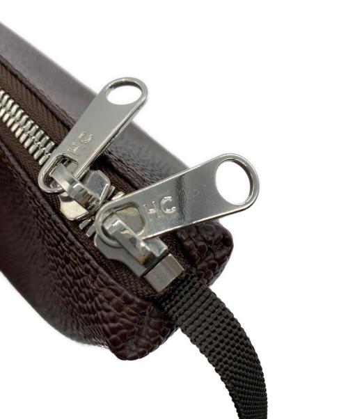 Herve Chapelier（エルベシャプリエ）Herve Chapelier (エルベシャプリエ) ショルダーポーチ ブラウンの古着・服飾アイテム