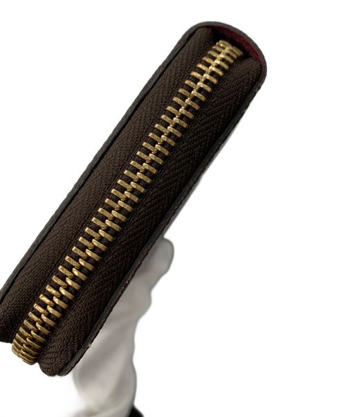 LOUIS VUITTON（ルイ ヴィトン）LOUIS VUITTON (ルイ ヴィトン) モノグラム　ポルトフォイユ・クレマンス フューシャの古着・服飾アイテム