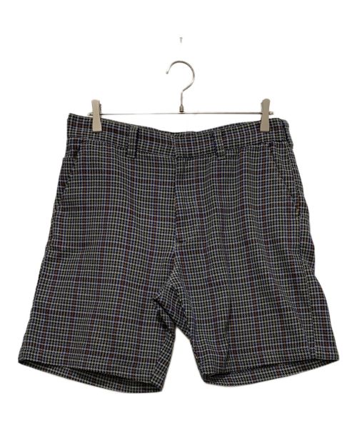 SUPREME（シュプリーム）SUPREME (シュプリーム) ショートパンツ　2018年モデル グレー×ブルー サイズ:SIZE 81cm (W32)の古着・服飾アイテム