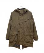 DIESEL Black Goldディーゼル ブラック ゴールド）の古着「中綿コート」｜ブラウン