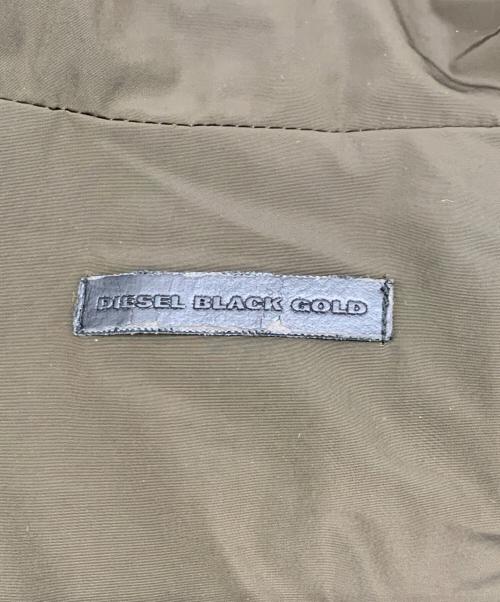 DIESEL Black Gold（ディーゼル ブラック ゴールド）DIESEL Black Gold (ディーゼル ブラック ゴールド) 中綿コート ブラウン サイズ:44の古着・服飾アイテム