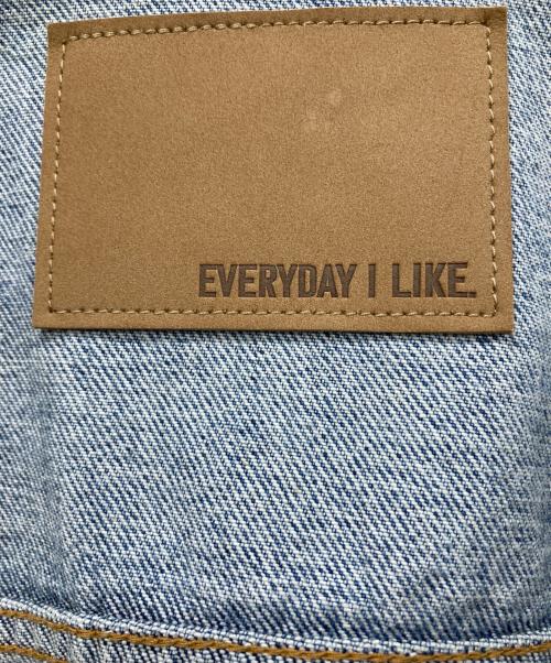 EVERYDAY I LIKE.（エヴリデイ アイ ライク）EVERYDAY I LIKE. (エヴリデイ アイ ライク) クロップドデニムジャケット インディゴ サイズ:フリーの古着・服飾アイテム