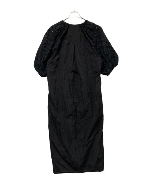 ticca（ティッカ）ticca (ティッカ) レースバルーンスリーブワンピース ブラック サイズ:SIZE Freeの古着・服飾アイテム