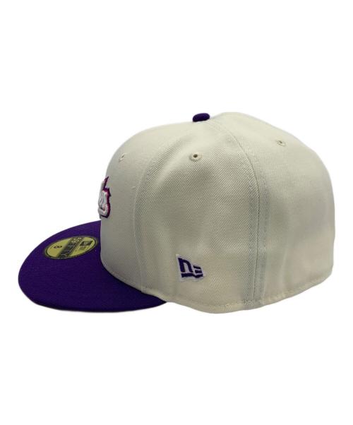 New Era（ニューエラ）New Era (ニューエラ) HOMEGAME Los Angeles Dodgers 大谷翔平　キャップ ホワイト×パープル サイズ:SIZE 8(63.5cm)の古着・服飾アイテム
