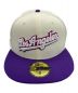 New Era (ニューエラ) HOMEGAME Los Angeles Dodgers 大谷翔平　キャップ ホワイト×パープル サイズ:SIZE 8(63.5cm)：15000円