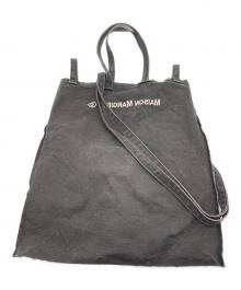 MM6 Maison Margiela（エムエムシックスメゾンマルジェラ）の古着「ショルダートートバッグ」｜ブラック